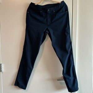 Lulu Lemon ABC pant, Navy, 30 waist
